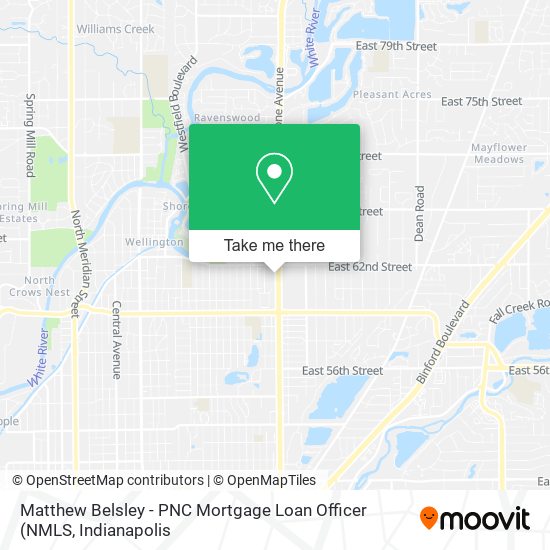 Mapa de Matthew Belsley - PNC Mortgage Loan Officer