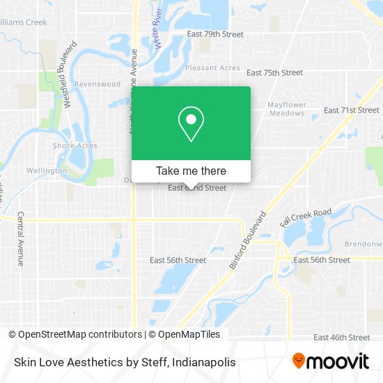 Skin Love Aesthetics by Steff map