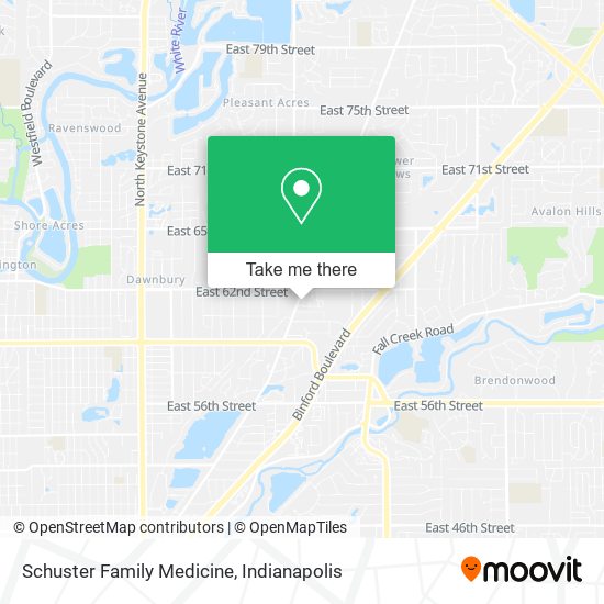 Mapa de Schuster Family Medicine