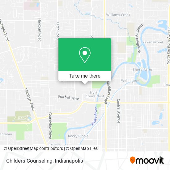 Mapa de Childers Counseling