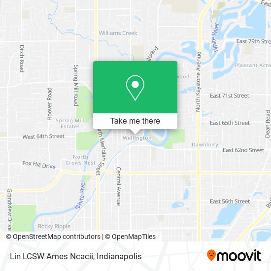 Lin LCSW Ames Ncacii map