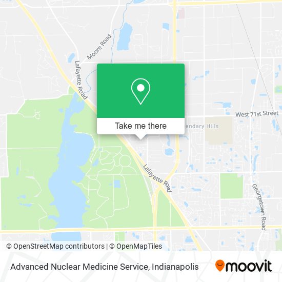 Advanced Nuclear Medicine Service map