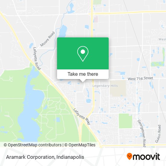 Aramark Corporation map
