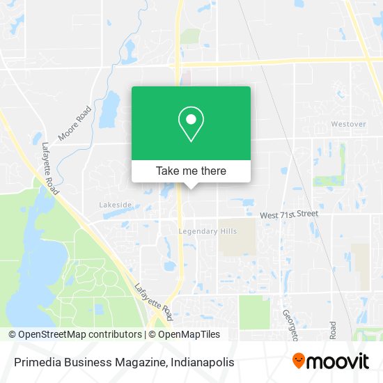 Mapa de Primedia Business Magazine