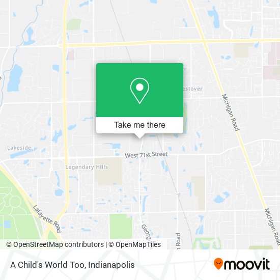 A Child's World Too map