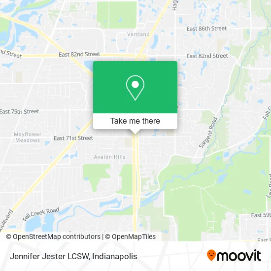 Jennifer Jester LCSW map