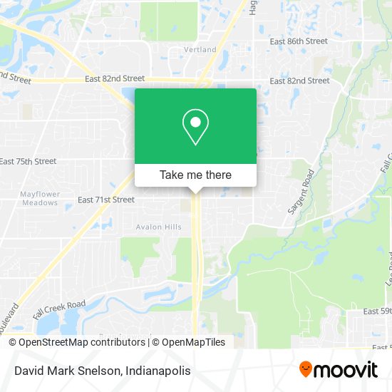 David Mark Snelson map
