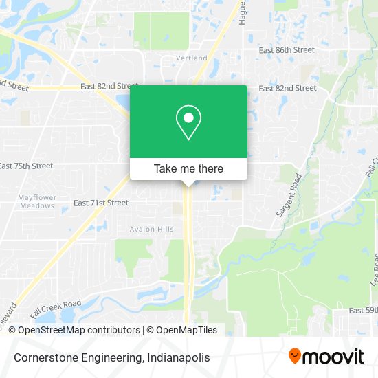 Cornerstone Engineering map
