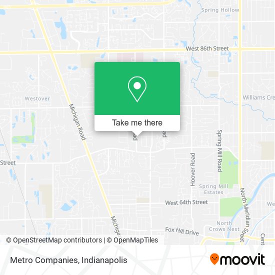 Metro Companies map