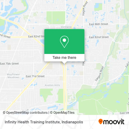 Infinity Health Training Institute map