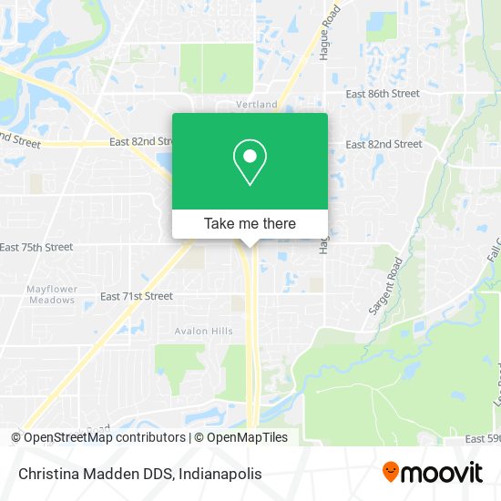 Christina Madden DDS map