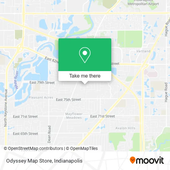 Odyssey Map Store map