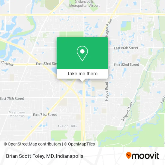 Brian Scott Foley, MD map