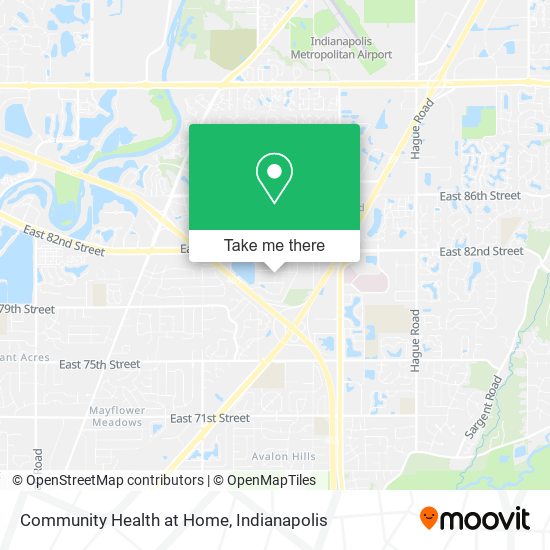 Mapa de Community Health at Home