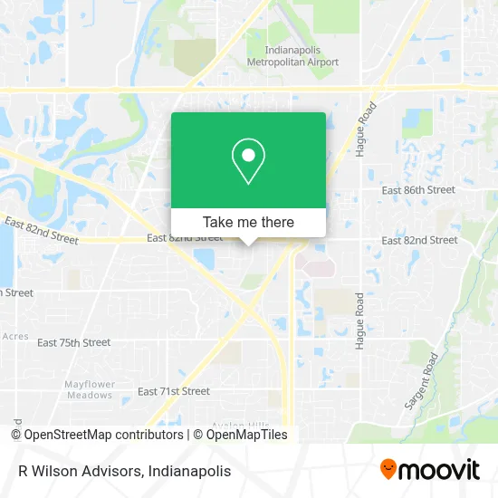 R Wilson Advisors map