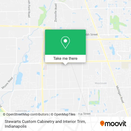 Stewarts Custom Cabinetry and Interior Trim map