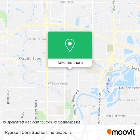 Mapa de Ryerson Construction