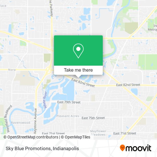 Sky Blue Promotions map