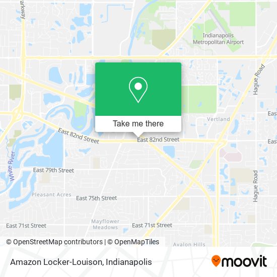 Mapa de Amazon Locker-Louison