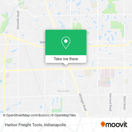 Harbor Freight Tools map