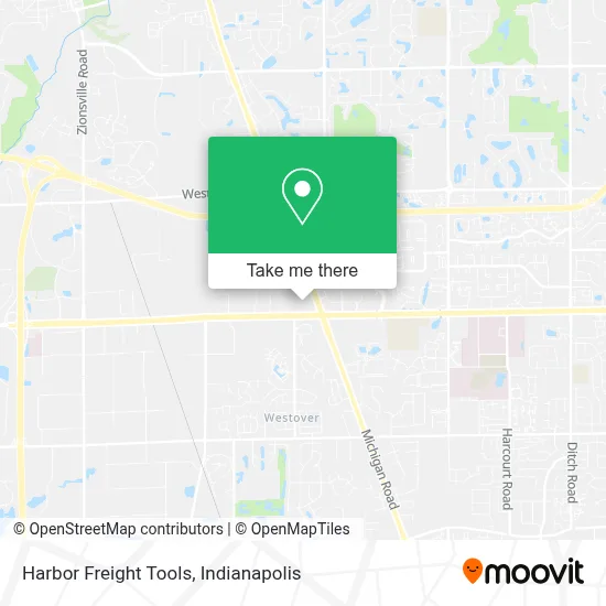 Harbor Freight Tools map