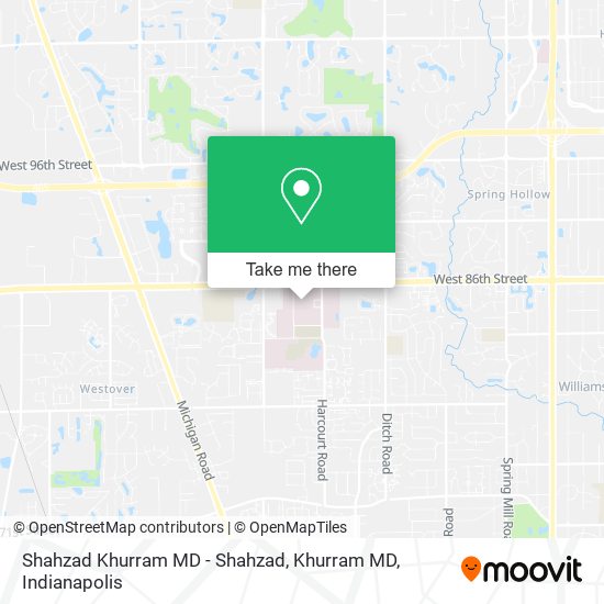Shahzad Khurram MD - Shahzad, Khurram MD map