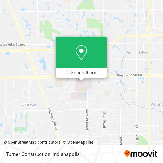 Mapa de Turner Construction