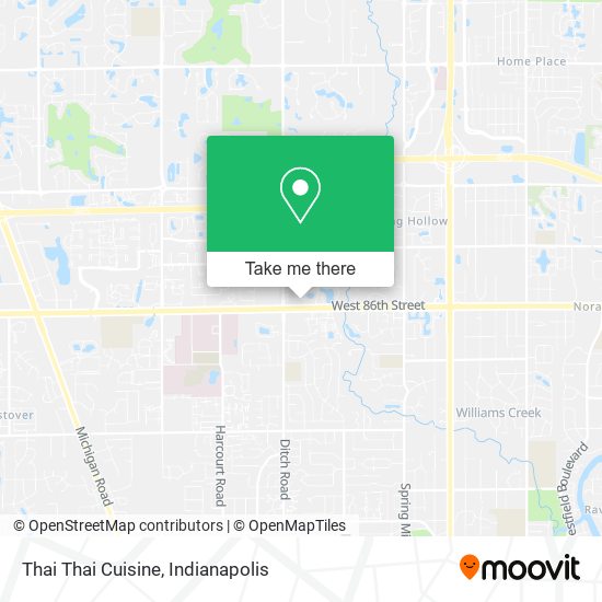 Mapa de Thai Thai Cuisine