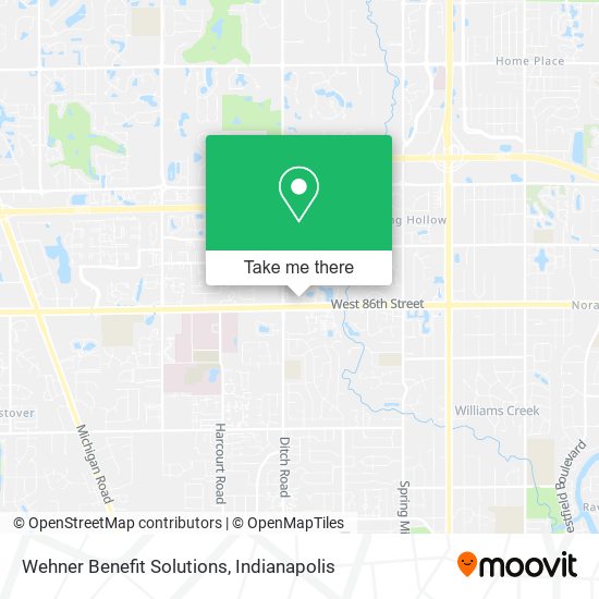 Wehner Benefit Solutions map