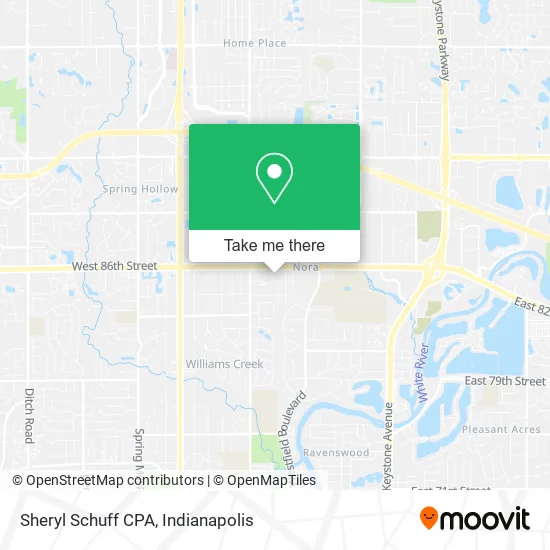 Sheryl Schuff CPA map