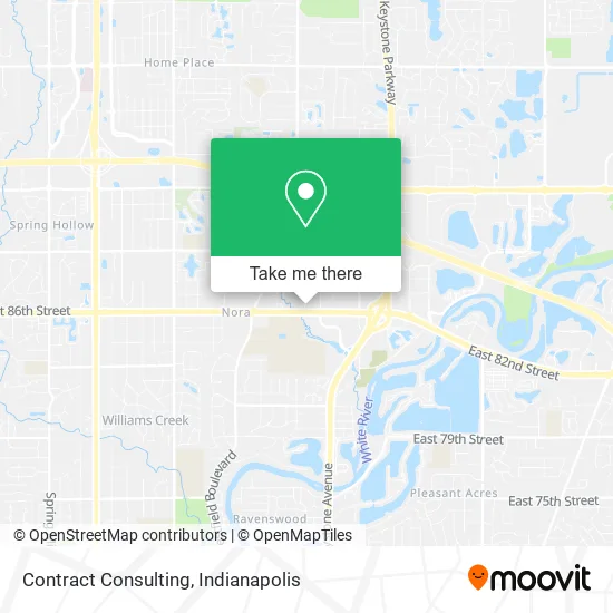 Contract Consulting map