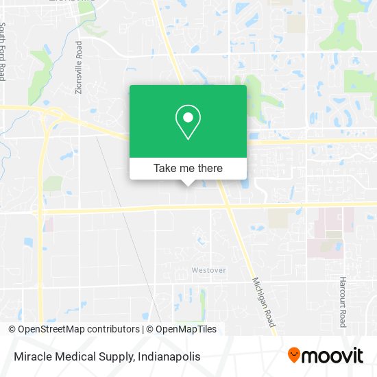Miracle Medical Supply map