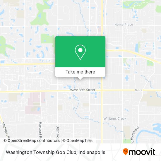 Washington Township Gop Club map