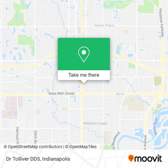 Dr Tolliver DDS map