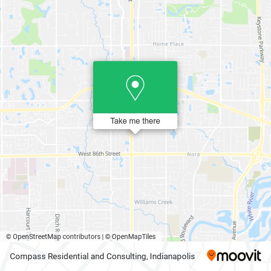 Compass Residential and Consulting map