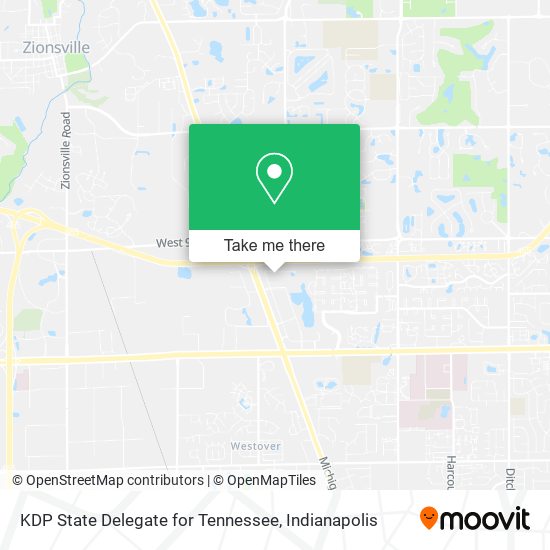 KDP State Delegate for Tennessee map