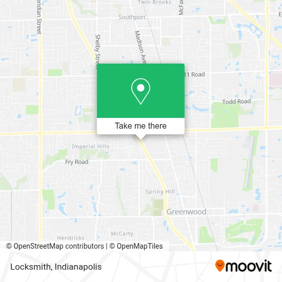 Locksmith map