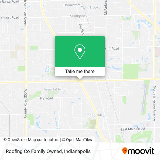 Mapa de Roofing Co Family Owned