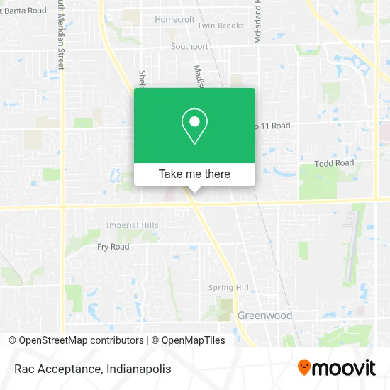 Rac Acceptance map