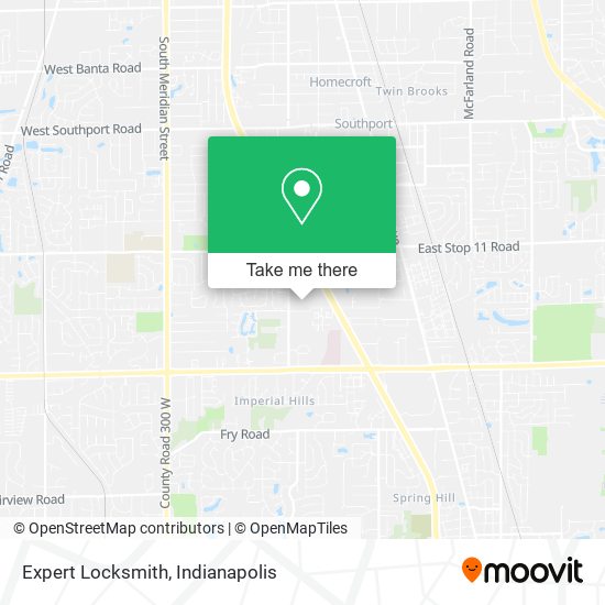 Expert Locksmith map