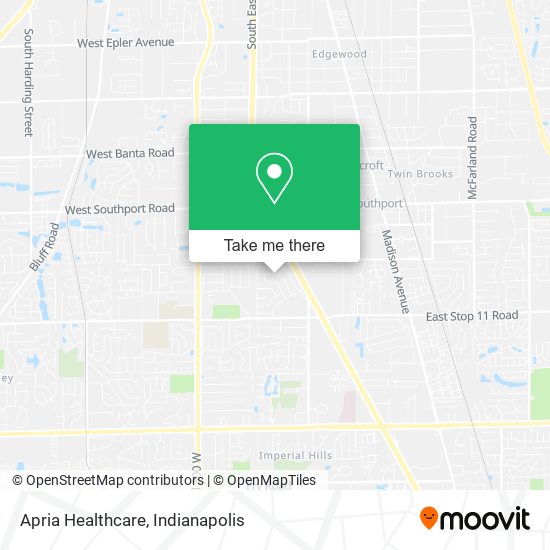 Apria Healthcare map