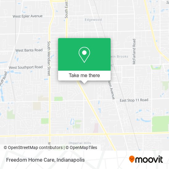 Freedom Home Care map