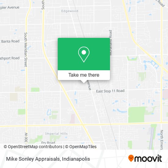 Mike Sonley Appraisals map