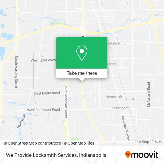 Mapa de We Provide Locksmith Services