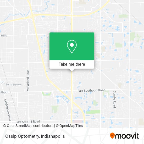 Mapa de Ossip Optometry