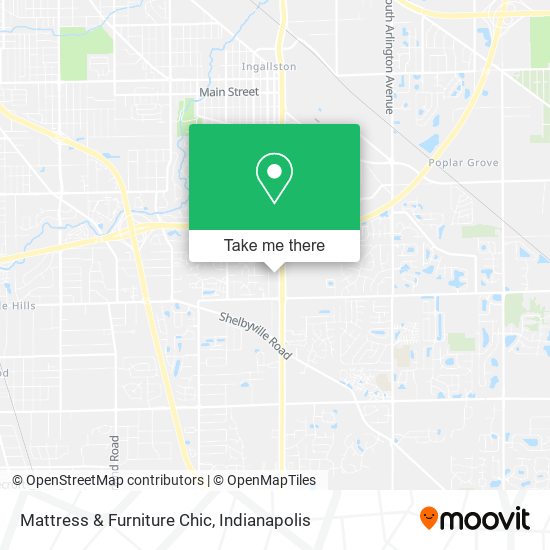 Mattress & Furniture Chic map