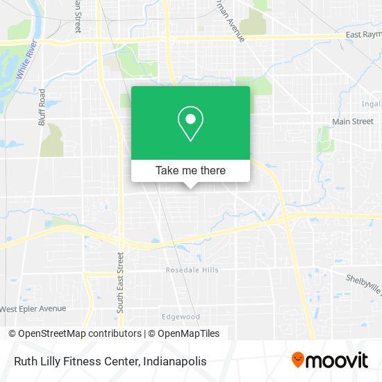 Ruth Lilly Fitness Center map