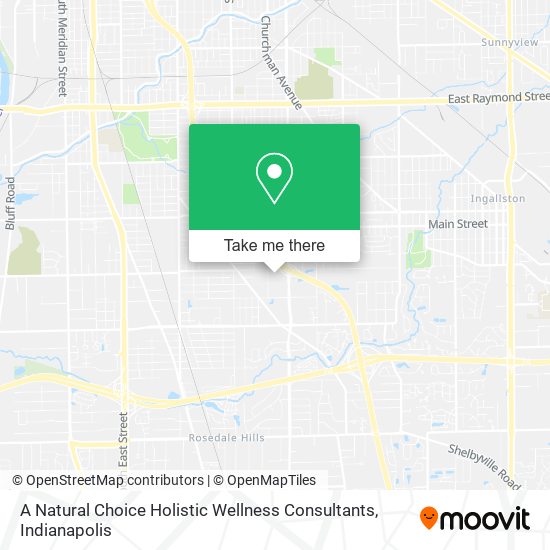 A Natural Choice Holistic Wellness Consultants map