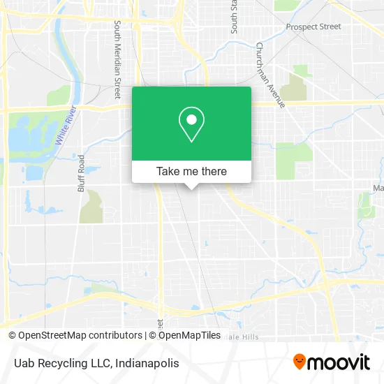 Uab Recycling LLC map