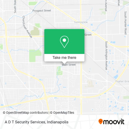 A D T Security Services map